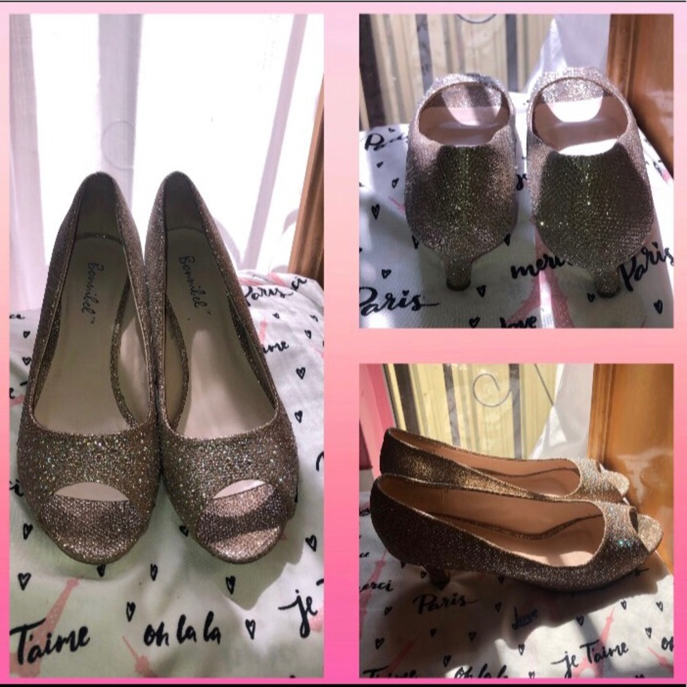 Rose Gold High Heels